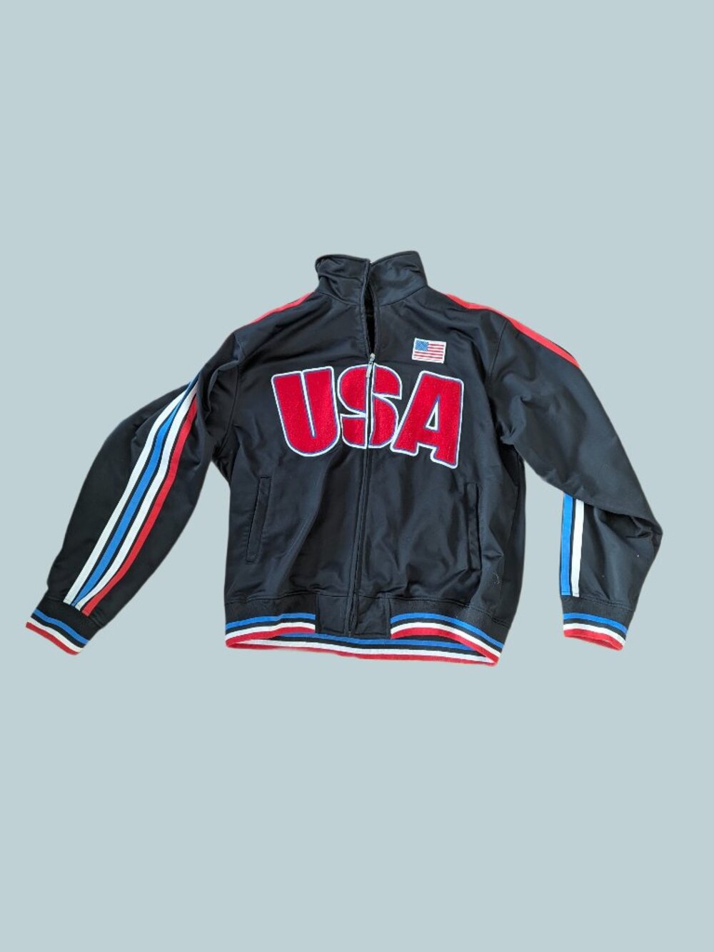 Vintage USA Track/Soccer Zip Up Jacket - World Cup Go USA!!